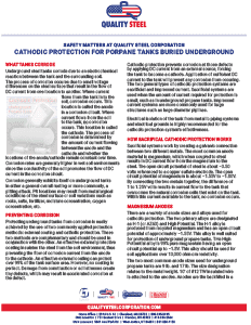 Cathodic Protection for Underground sheet
