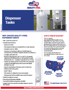 Dispenser Tanks Sheet