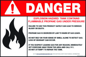 No. 3 Warning Sticker